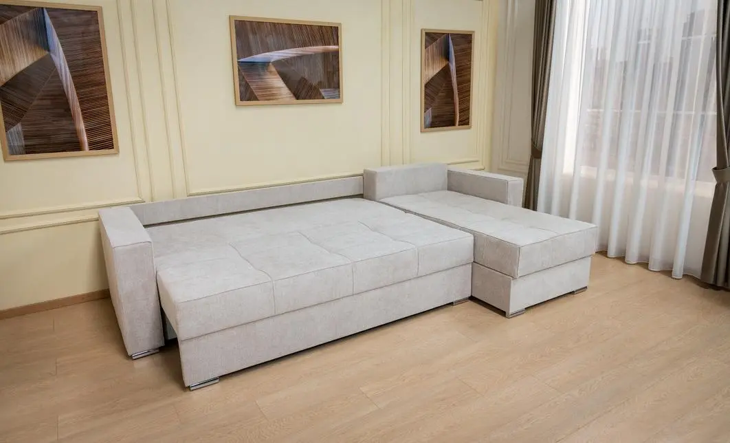 Colțar Extensibil Claudia Mare XXL Memory Bej Deschis - Aragon 03 Interschimbabil