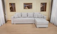 Colțar Extensibil Claudia Mare XXL Memory Bej Deschis - Aragon 03 Interschimbabil 10