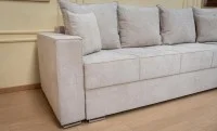 Colțar Extensibil Claudia Mare XXL Memory Bej Deschis - Aragon 03 Interschimbabil