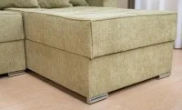Colțar Extensibil Claudia Mare XXL Bonell Verde Olive - Aragon 35, Interschimbabil 10