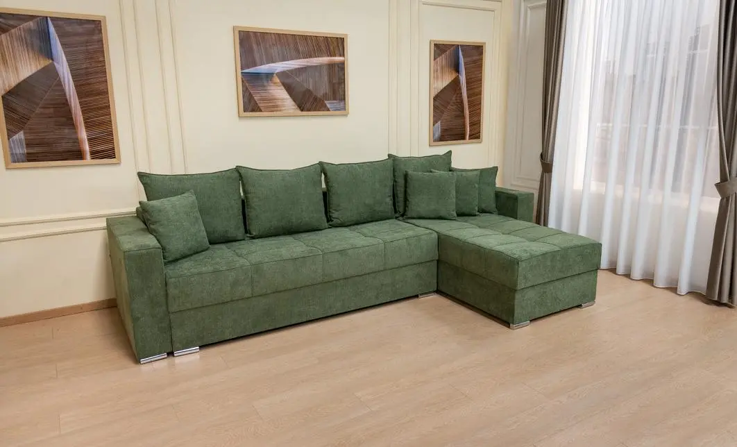 Colțar Extensibil Claudia Mare XXL Bonell Verde - Aragon 39, Interschimbabil 10