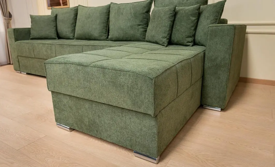 Colțar Extensibil Claudia Mare XXL Bonell Verde - Aragon 39, Interschimbabil