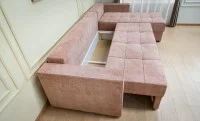 Colțar Extensibil Claudia Mare XXL Memory Roz - Aragon 62, Interschimbabil 7