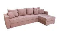 Colțar Extensibil Claudia Mare XXL Memory Roz - Aragon 62, Interschimbabil