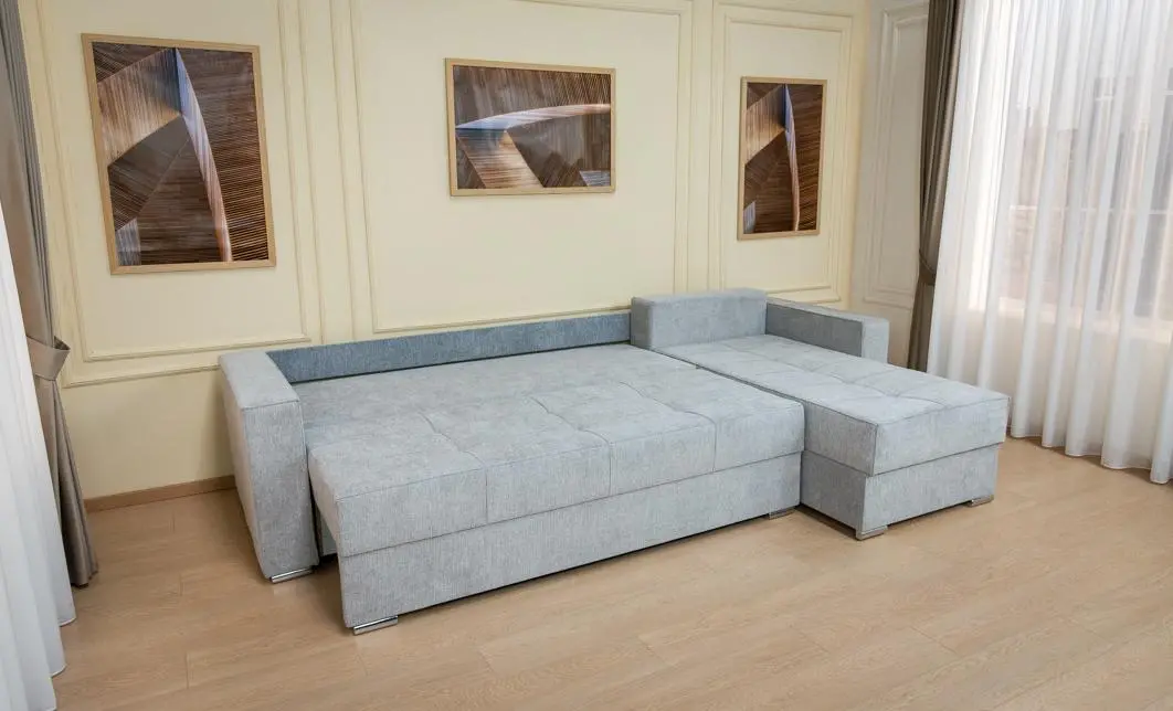 Colțar Extensibil Claudia Mare XXL Memory Gri - Aragon 83, Interschimbabil