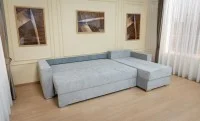 Colțar Extensibil Claudia Mare XXL Memory Gri - Aragon 83, Interschimbabil