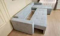 Colțar Extensibil Claudia Mare XXL Memory Gri - Aragon 83, Interschimbabil 7