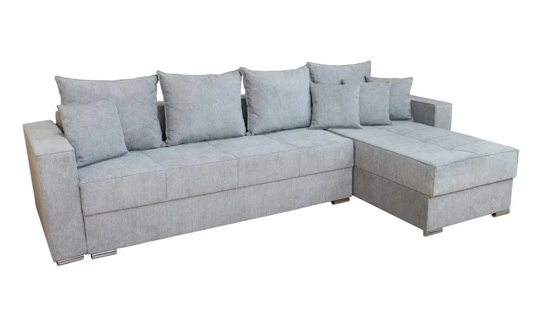 Colțar Extensibil Claudia Mare XXL Memory Gri - Aragon 83, Interschimbabil