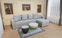 Colțar Extensibil Claudia Mare XXL Memory Gri - Aragon 83, Interschimbabil 8