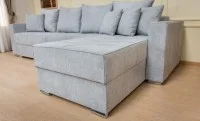 Colțar Extensibil Claudia Mare XXL Memory Gri - Aragon 83, Interschimbabil