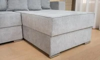 Colțar Extensibil Claudia Mare XXL Memory Gri - Aragon 83, Interschimbabil