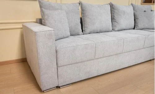 Colțar Extensibil Claudia Mare XXL Memory Gri - Aragon 83, Interschimbabil