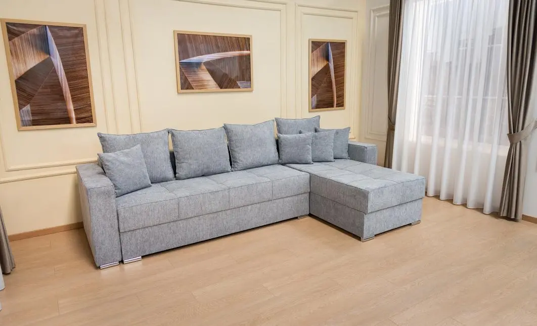 Colțar Extensibil Claudia Mare XXL Bonell Gri - Aragon 90, Interschimbabil 10