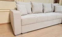 Colțar Extensibil Claudia Mare XXL Memory Bej - Lemon 01 Interschimbabil