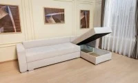 Colțar Extensibil Claudia Mare XXL Memory Bej - Lemon 01 Interschimbabil 6