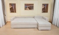 Colțar Extensibil Claudia Mare XXL Memory Bej - Lemon 01 Interschimbabil