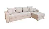 Colțar Extensibil Claudia Mare XXL Memory Bej - Lemon 01 Interschimbabil