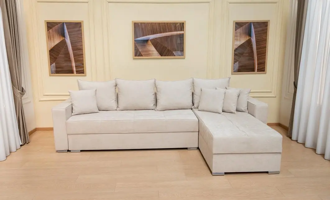 Colțar Extensibil Claudia Mare XXL Memory Bej - Lemon 01 Interschimbabil 9