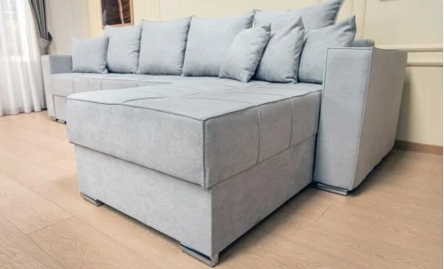 Colțar Extensibil Claudia Mare XXL Bonell Gri Lemon 05, Interschimbabil