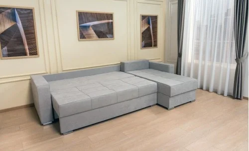Colțar Extensibil Claudia Mare XXL Bonell Gri Lemon 05, Interschimbabil