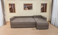 Colțar Extensibil Claudia Mare XXL Memory Maro - Lemon 26 Interschimbabil