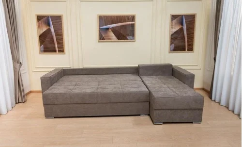 Colțar Extensibil Claudia Mare XXL Memory Maro - Lemon 26 Interschimbabil