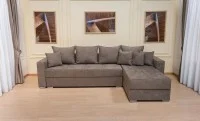 Colțar Extensibil Claudia Mare XXL Memory Maro - Lemon 26 Interschimbabil 8