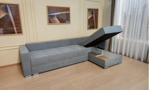 Colțar Extensibil Claudia Mare XXL Bonell Gri - Lemon 12, Interschimbabil