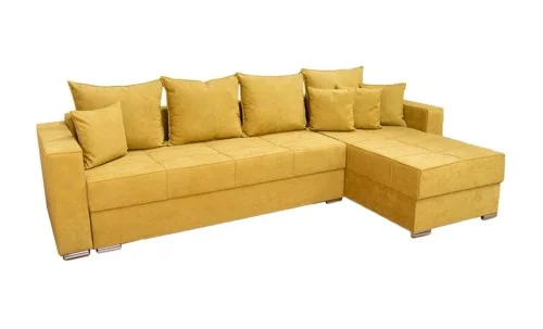 Colțar Extensibil Claudia Mare XXL Bonell Galben - Lemon 43, Interschimbabil