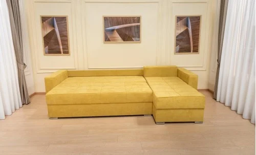 Colțar Extensibil Claudia Mare XXL Bonell Galben - Lemon 43, Interschimbabil