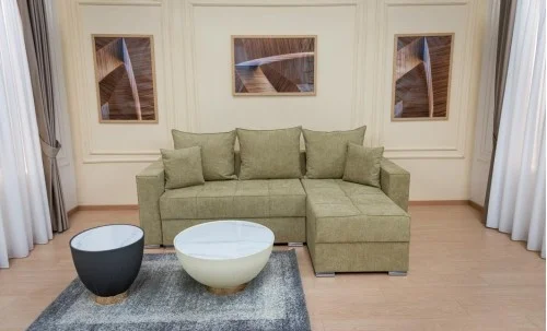 Colțar Extensibil Claudia XXS Bonell Verde Olive - Aragon 35 Interschimbabil
