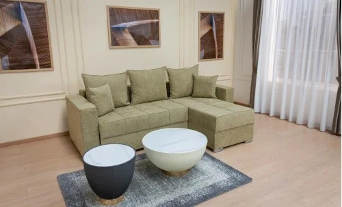 Colțar Extensibil Claudia XXS Bonell Verde Olive - Aragon 35 Interschimbabil