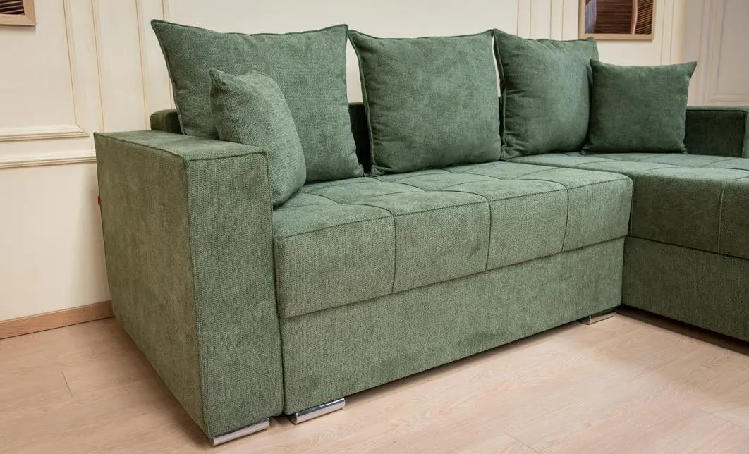 Colțar Extensibil Claudia XXS Memory Verde - Aragon 39 Interschimbabil