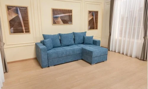 Colțar Extensibil Claudia XXS Memory Albastru - Aragon 74 Interschimbabil