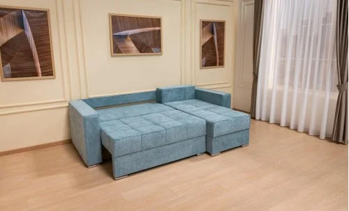 Colțar Extensibil Claudia XXS Memory Albastru - Aragon 75 Interschimbabil