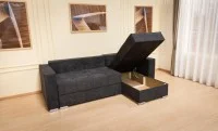 Colțar Extensibil Claudia XXS Memory Negru - Aragon 99 Interschimbabil 3