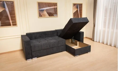 Colțar Extensibil Claudia XXS Bonell Negru - Aragon 99 Interschimbabil