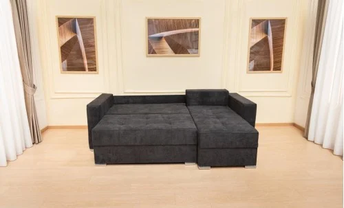 Colțar Extensibil Claudia XXS Bonell Negru - Aragon 99 Interschimbabil