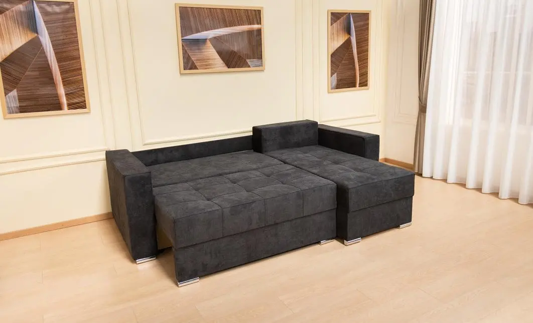 Colțar Extensibil Claudia XXS Bonell Negru - Aragon 99 Interschimbabil