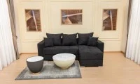 Colțar Extensibil Claudia XXS Bonell Negru - Aragon 99 Interschimbabil 7