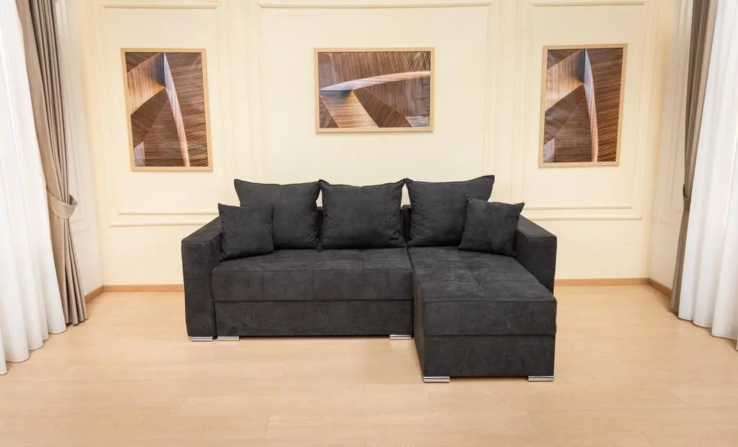 Colțar Extensibil Claudia XXS Bonell Negru - Aragon 99 Interschimbabil 10