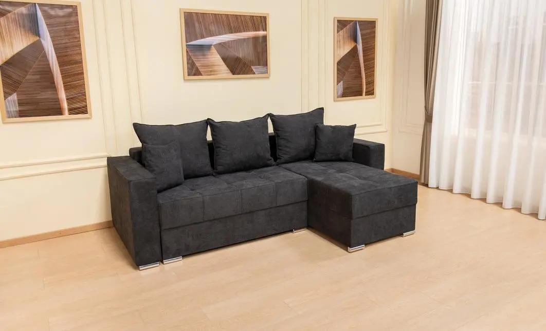 Colțar Extensibil Claudia XXS Memory Negru - Aragon 99 Interschimbabil 2
