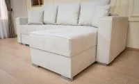 Colțar Extensibil Claudia XXS Memory Bej - Lemon 01 Interschimbabil