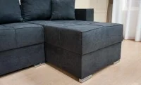 Colțar Extensibil Claudia XXS Memory Negru - Lemon 30 Interschimbabil