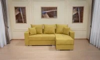Colțar Extensibil Claudia XXS Memory Galben - Lemon 43 Interschimbabil