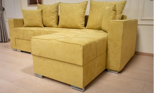 Colțar Extensibil Claudia XXS Memory Galben - Lemon 43 Interschimbabil