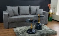Canapea Extensibilă Claudia Memory Max, Gri