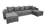 Colțar Extensibil Claudia U Memory Gri inchis - Aragon 97
