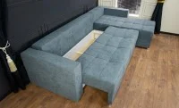 Colțar Extensibil Claudia Mare XXL Bonell Gri- Lemon 56, Interschimbabil	