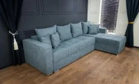 Colțar Extensibil Claudia Mare XXL Bonell Gri- Lemon 56, Interschimbabil	